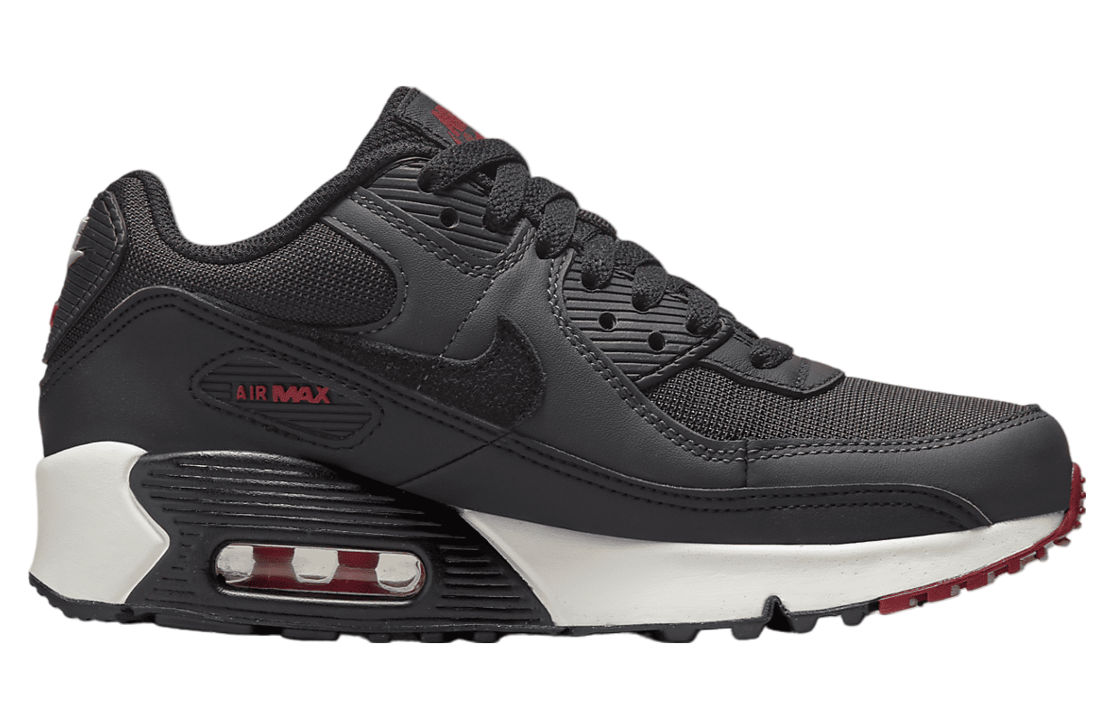 Nike Air Max 90 LTR GS Anthracite / Team Red