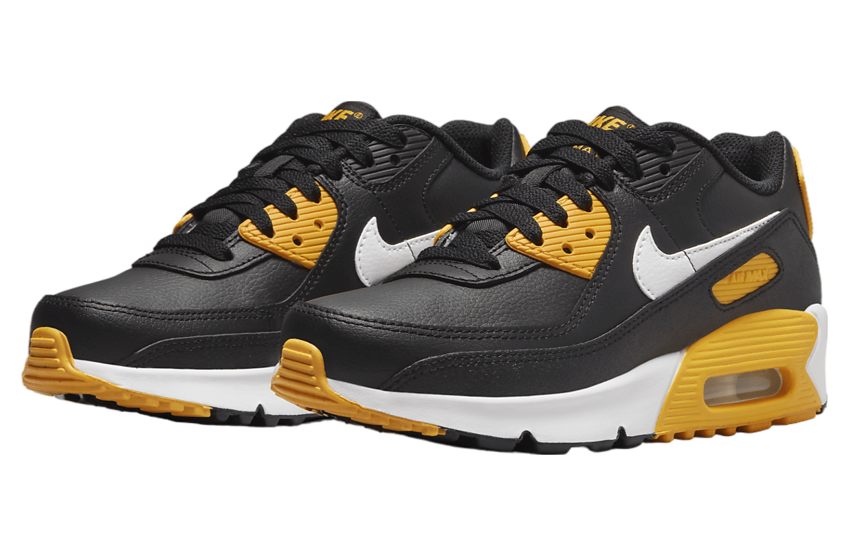 Nike Air Max 90 LTR GS Black / University Gold