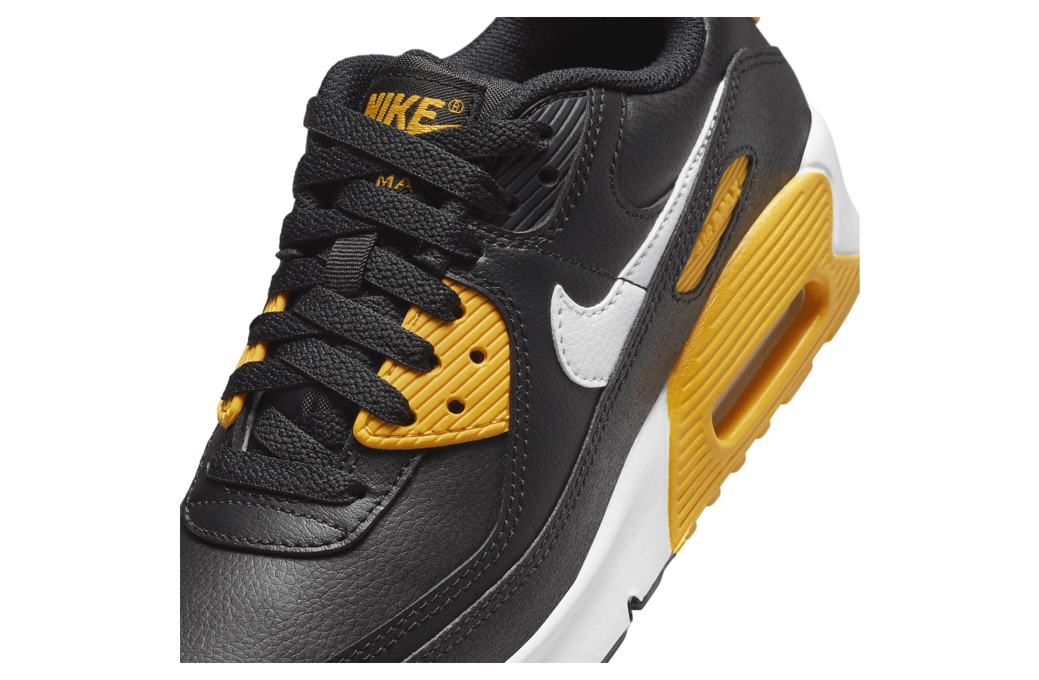 Nike Air Max 90 LTR GS Black / University Gold