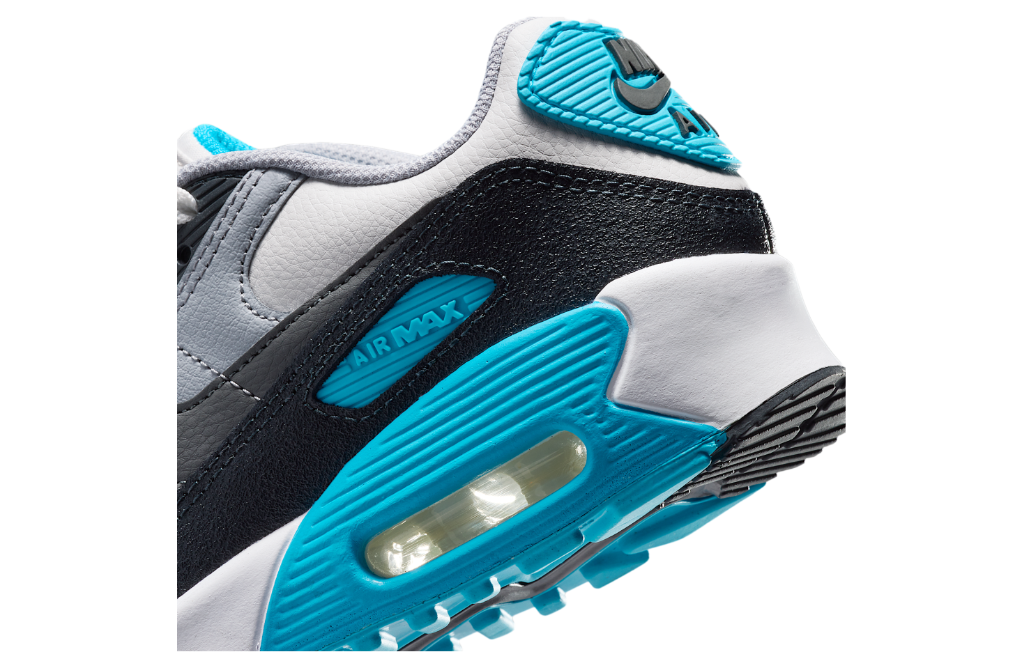Nike Air Max 90 Ltr GS Platinum Tint / Blue Lightning
