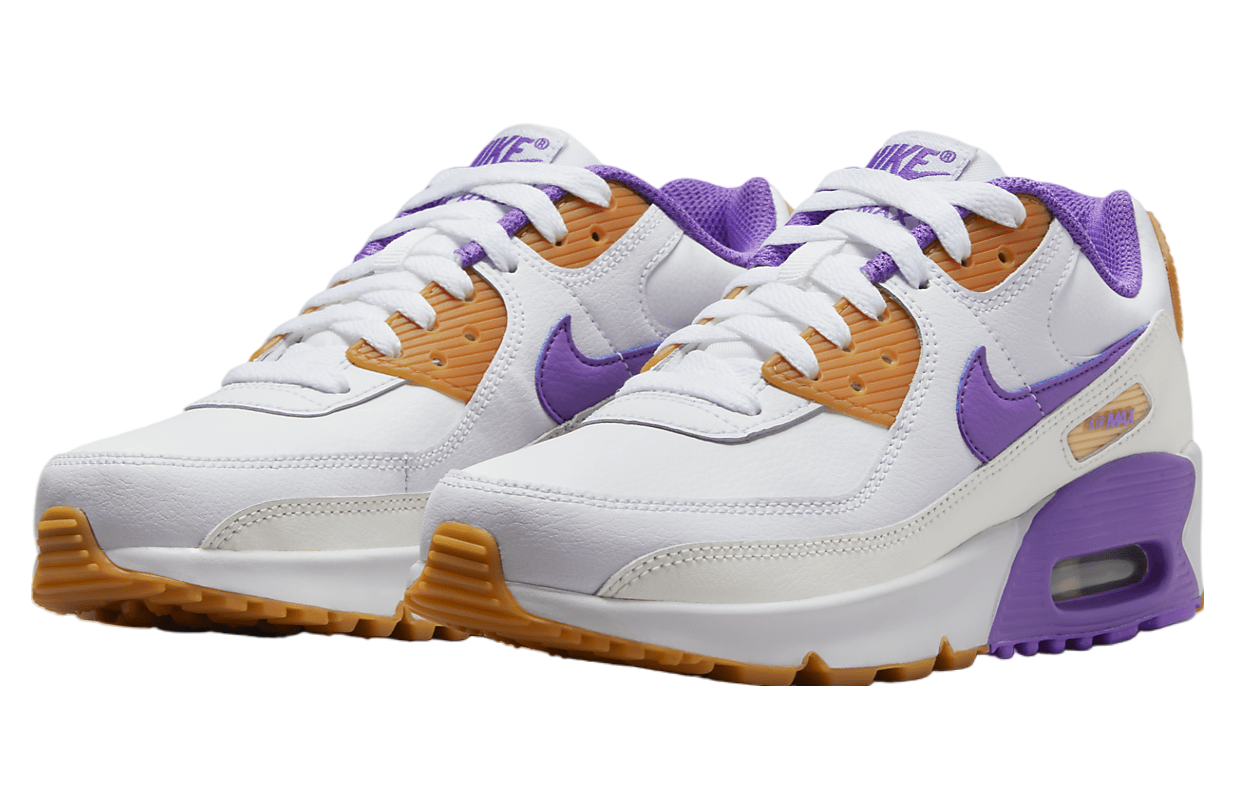 Nike Air Max 90 LTR GS White / Action Grape