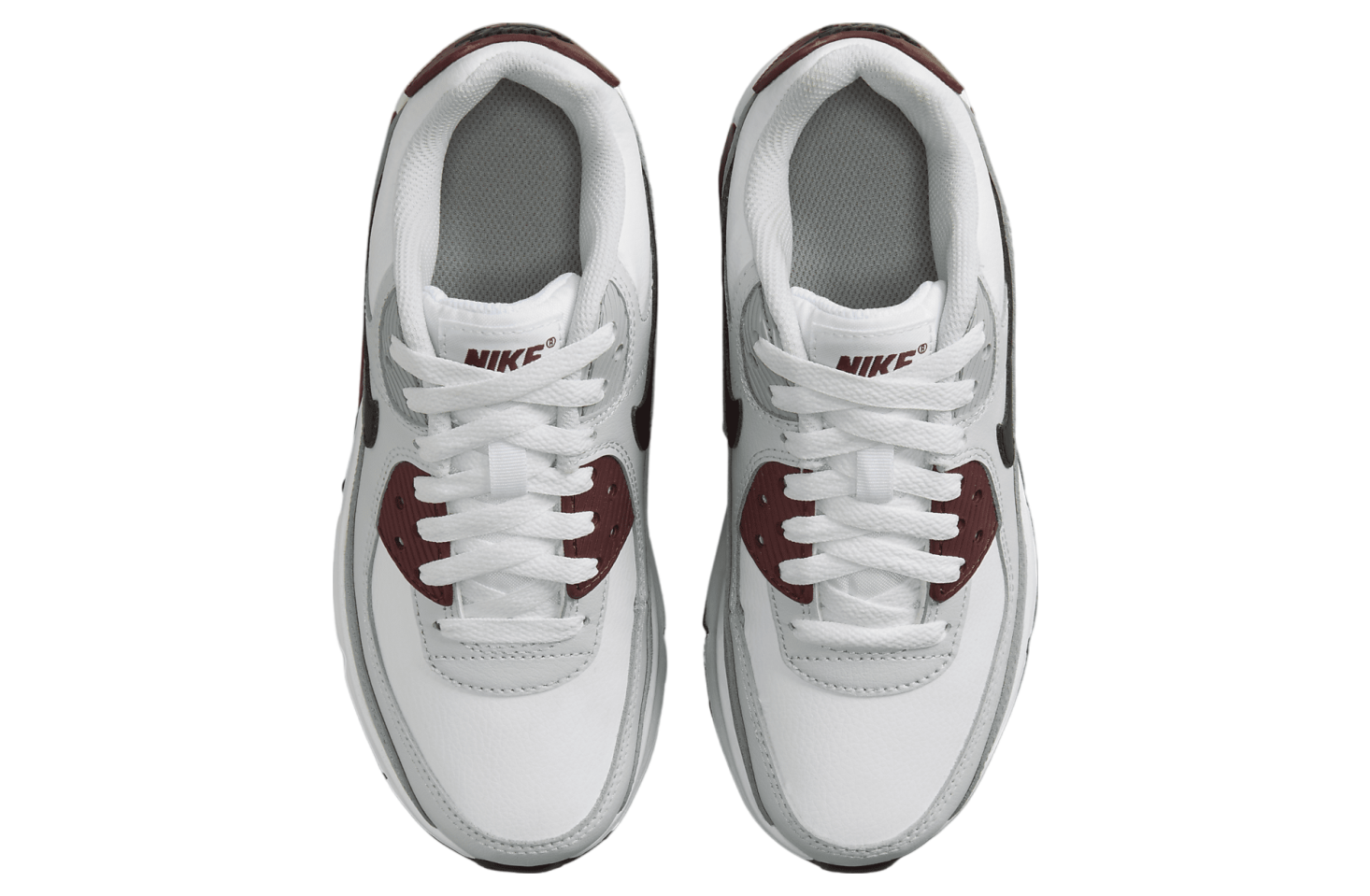 Nike Air Max 90 LTR GS White / Dark Team Red