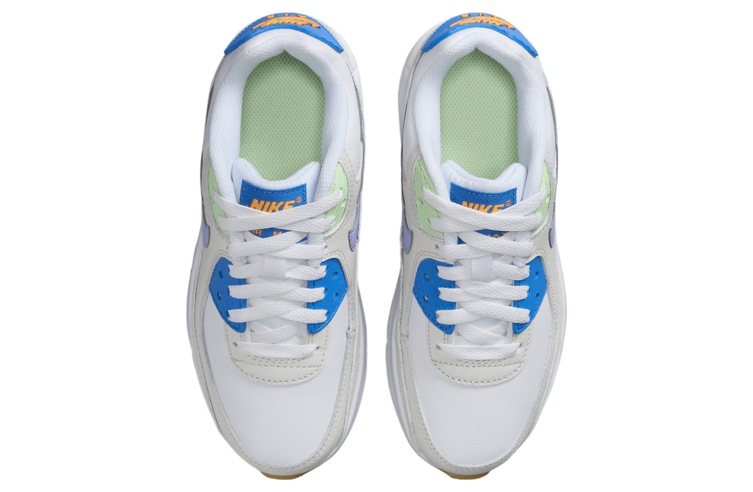 Nike Air Max 90 LTR GS White / Photo Blue / Purple Pulse