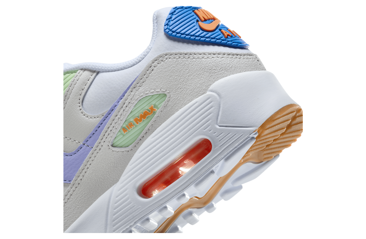 Nike Air Max 90 LTR GS White / Photo Blue / Purple Pulse