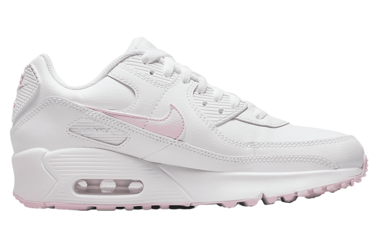 Nike Air Max 90 Ltr Gs White / Pink Foam