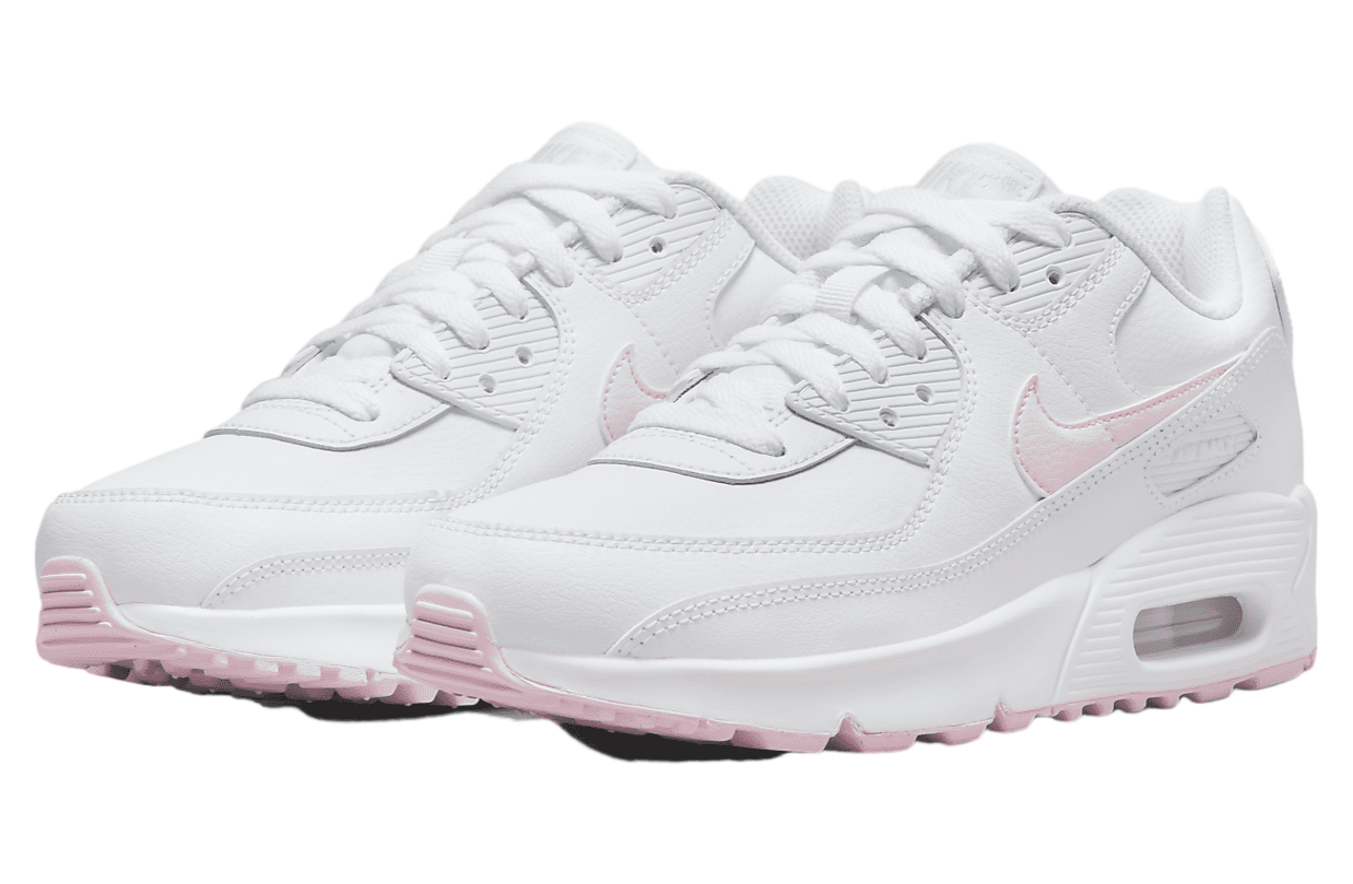 Nike Air Max 90 Ltr Gs White / Pink Foam