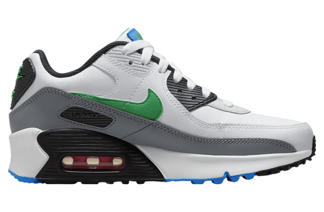 Nike Air Max 90 LTR GS White / Stadium Green