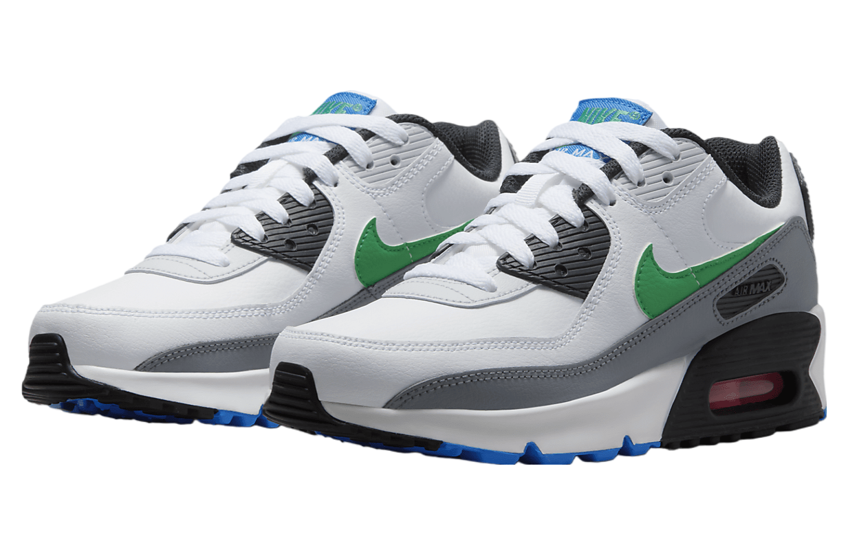 Nike Air Max 90 LTR GS White / Stadium Green