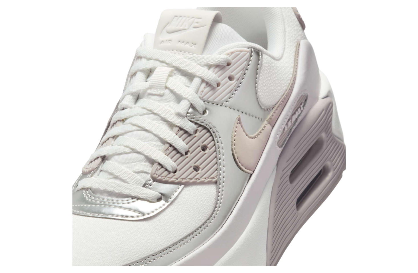 NIKE★WMNS AIR MAX 90★FOOTBALL GREY/SUMMIT WHITE Nike Air Max 90 LV8 WMNS Summit White / Vast Grey - Jun 2025