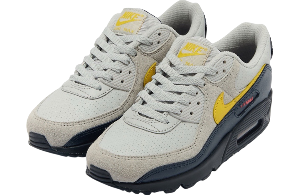 Nike Air Max 90 Neutral Grey / Tour Yellow