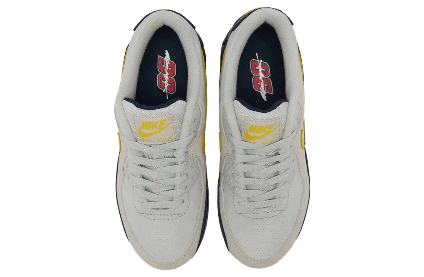Nike Air Max 90 Neutral Grey / Tour Yellow
