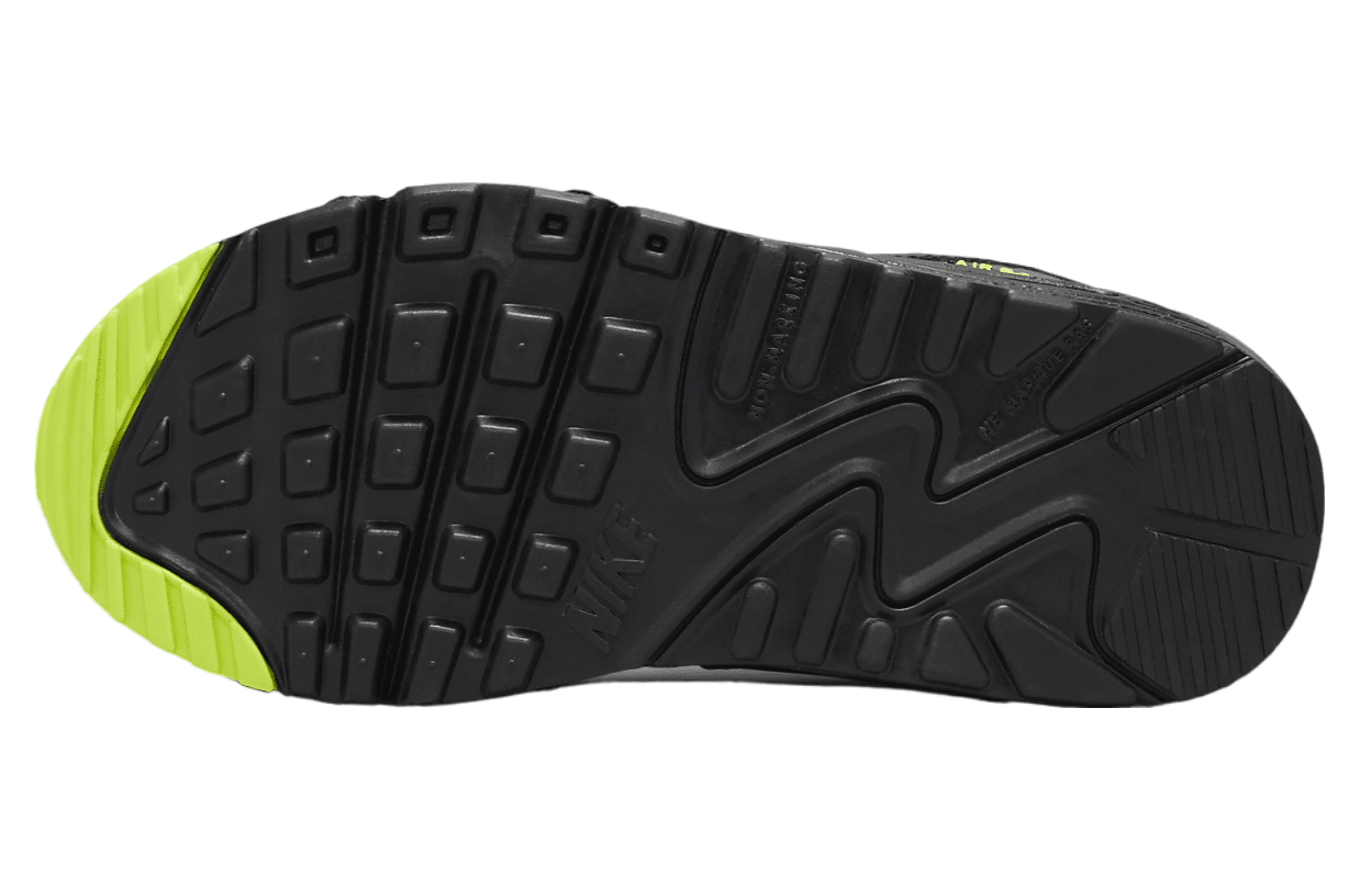 Nike Air Max 90 Next Nature GS Black / Volt