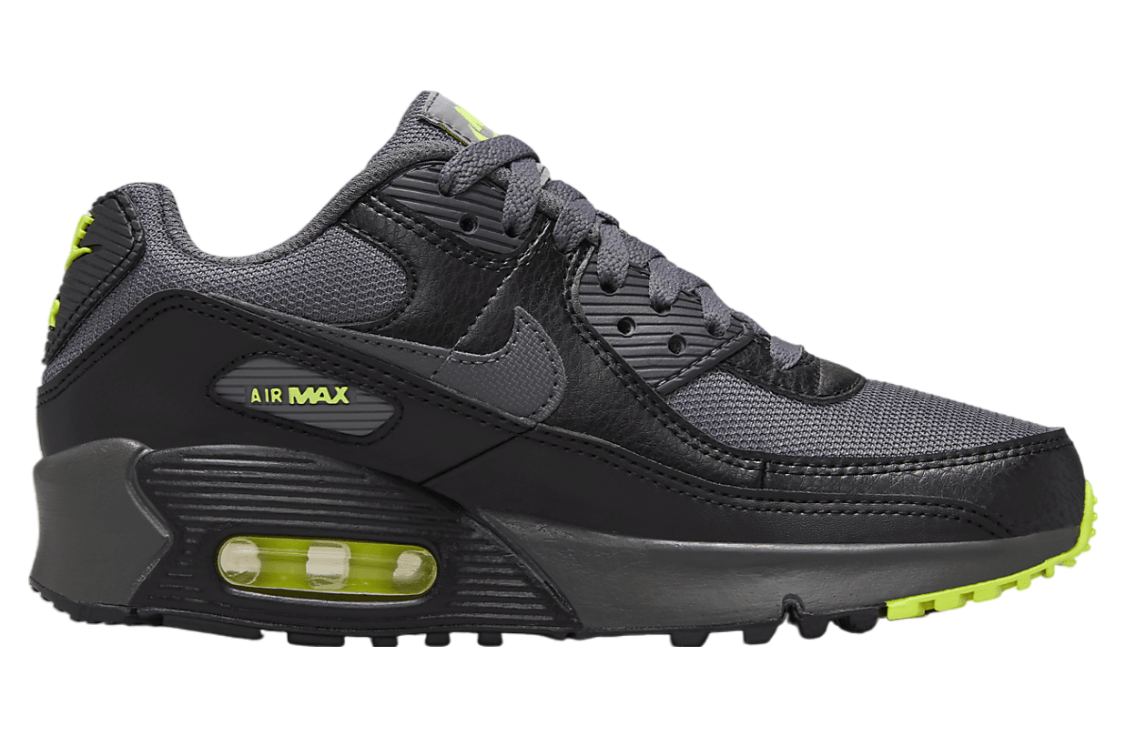 Nike Air Max 90 Next Nature GS Black / Volt