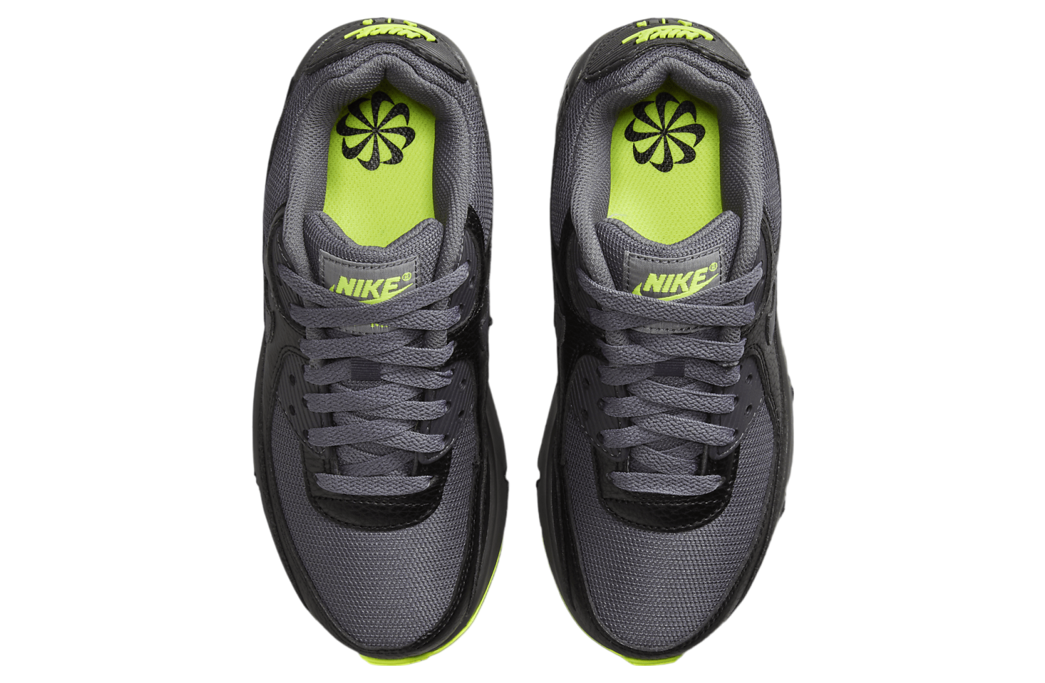 Nike Air Max 90 Next Nature GS Black / Volt