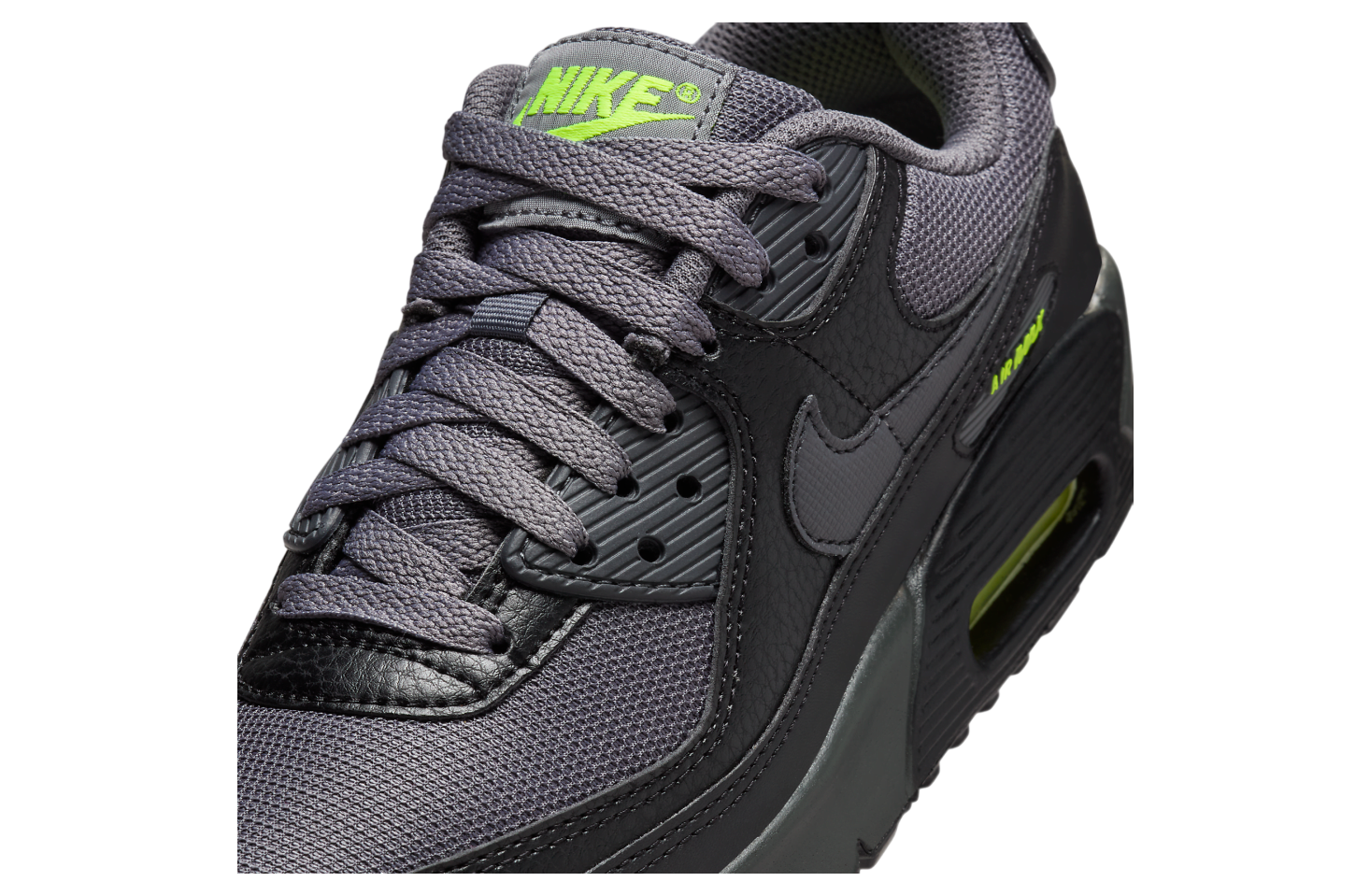 Nike Air Max 90 Next Nature GS Black / Volt