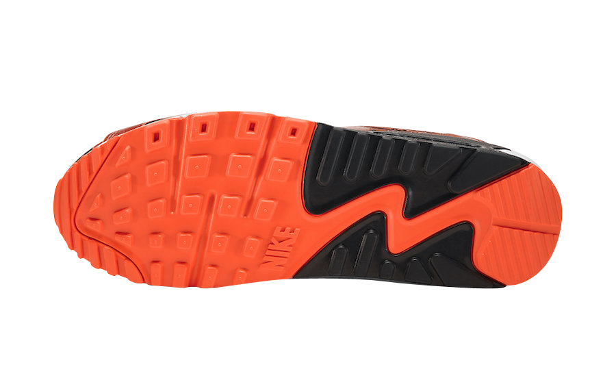 Nike Air Max 90 Orange Duck Camo - Jun 2020 - CW4039-800