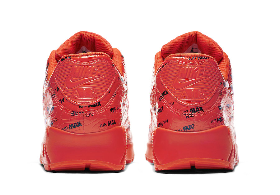 Nike Air Max 90 Premium Air Max Pack Bright Crimson 700155-604