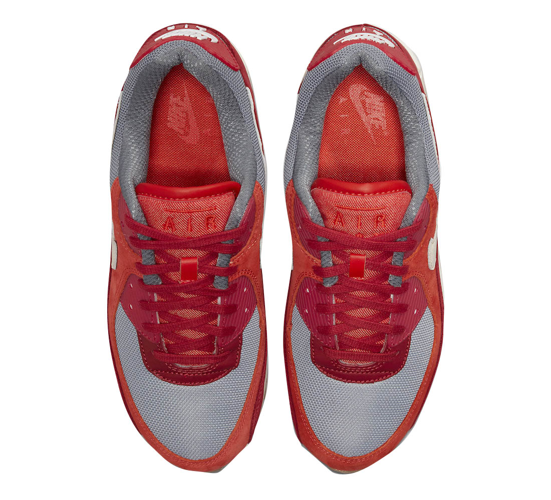 Nike Air Max 90 Premium Gym Red DH4621-600