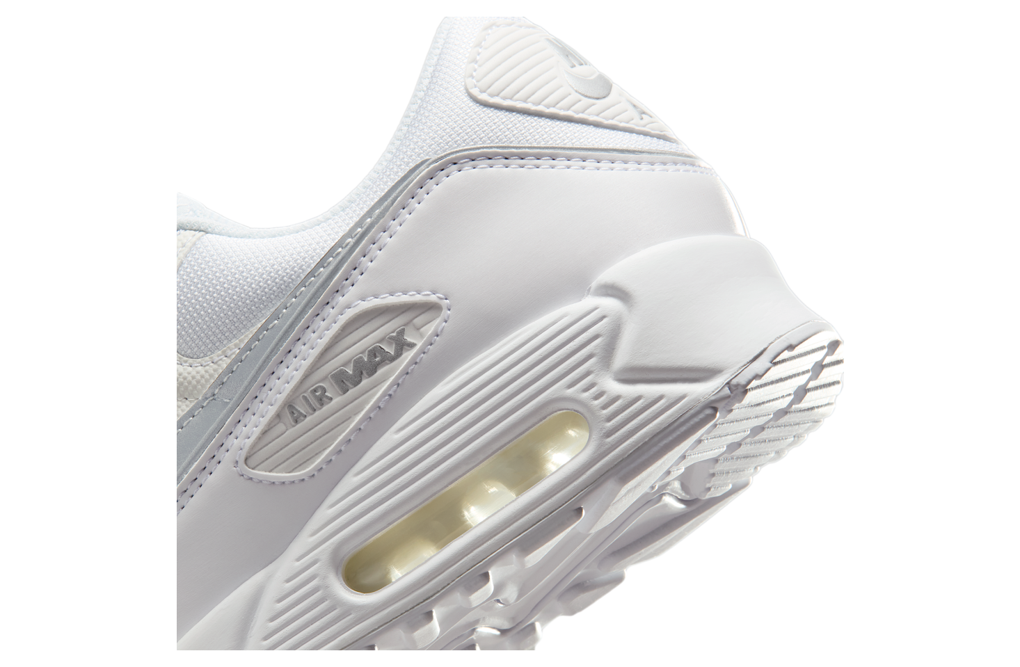 Nike Air Max 90 Premium White / Metallic Silver