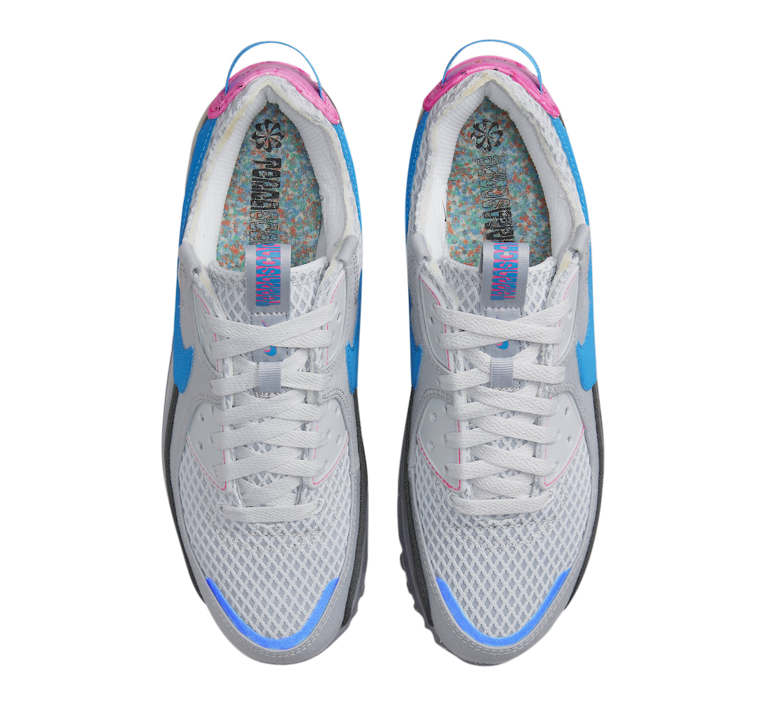 Nike Air Max 90 Terrascape Grey Blue Pink