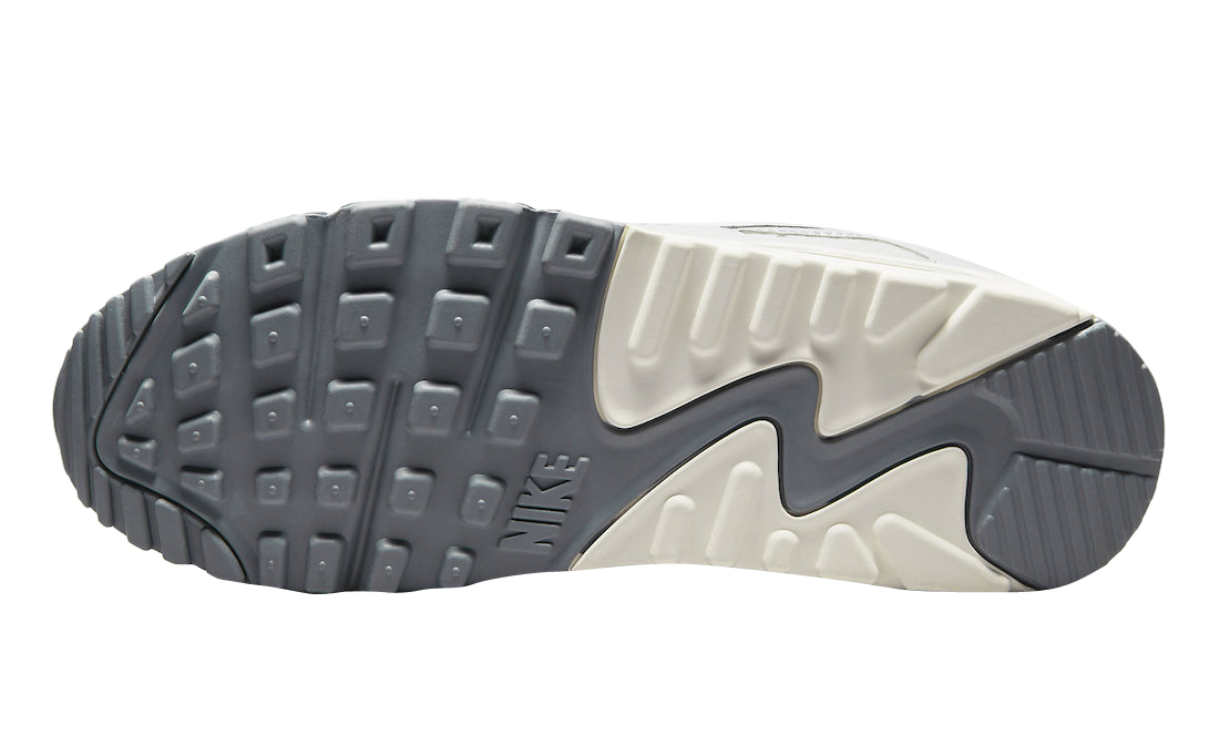 Nike Air Max 90 Toggle Cream Grey - Oct 2022 - DZ5167-077