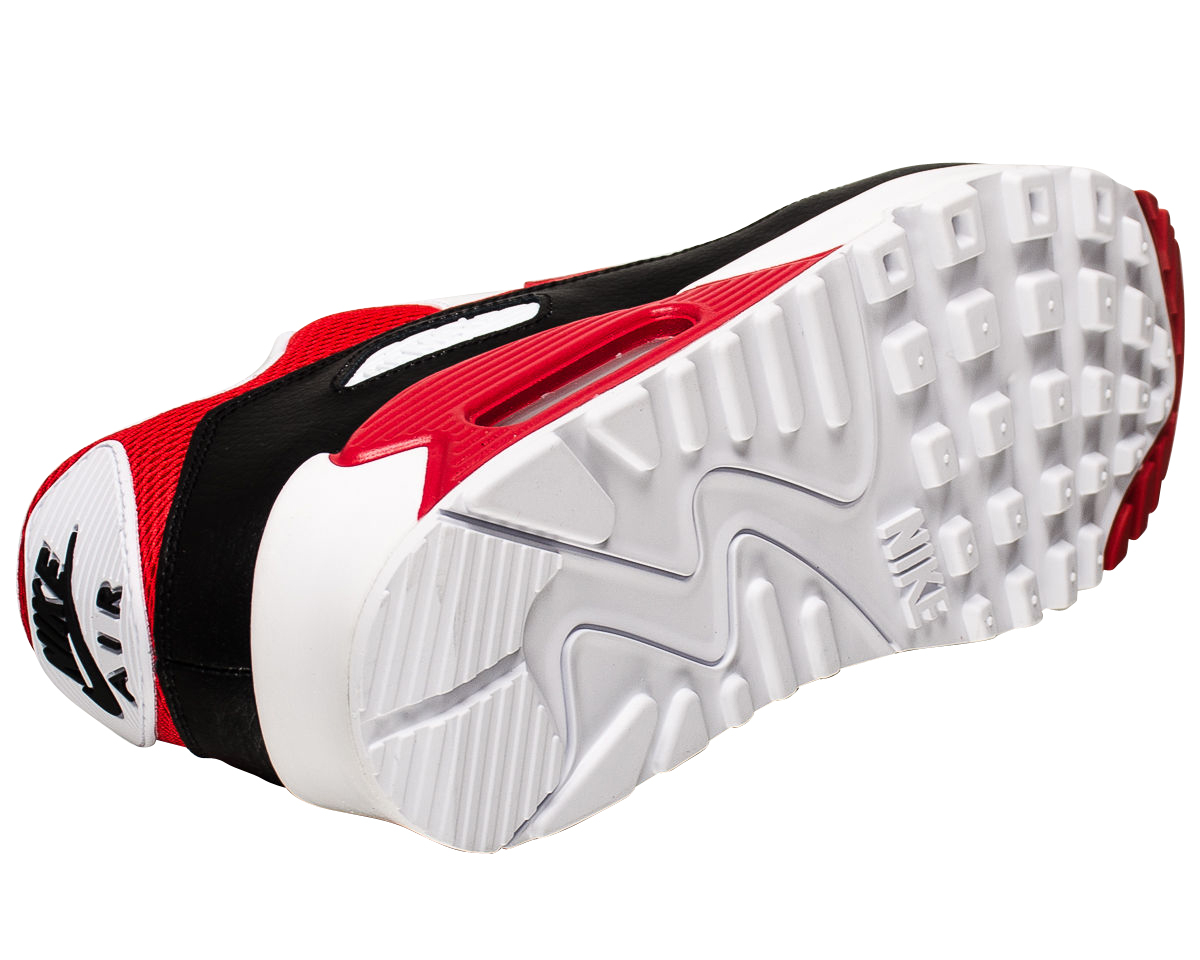 Nike Air Max 90 White Red Black - Jul 2015 - 537384129