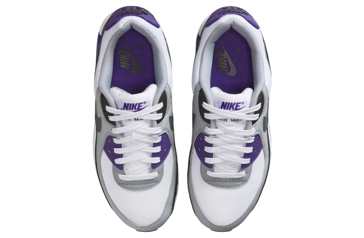 Nike Air Max 90 Wmns Neutral Grey / Purple