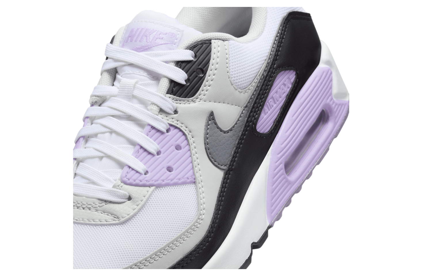 Nike Air Max 90 WMNS White Lilac Mar 2024 DH8010 103 KicksOnFire