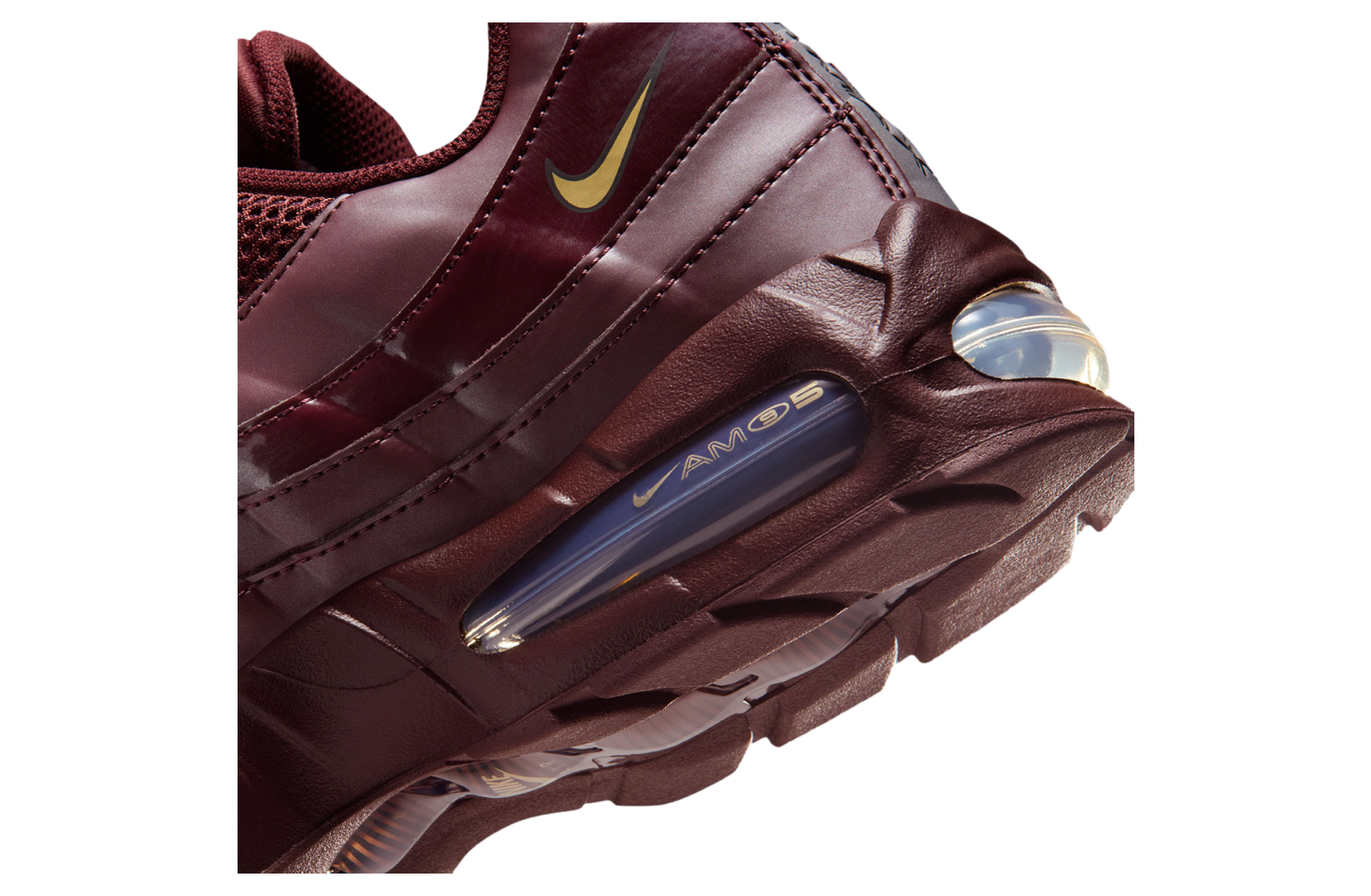 Nike Air Max 95 Burgundy Crush / Metallic Gold