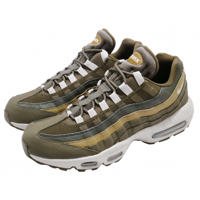 olive canvas air max 95