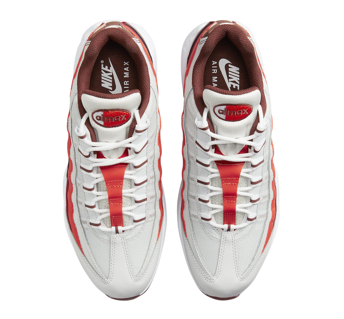 Nike Air Max 95 Grey Red Brown DM0011-005
