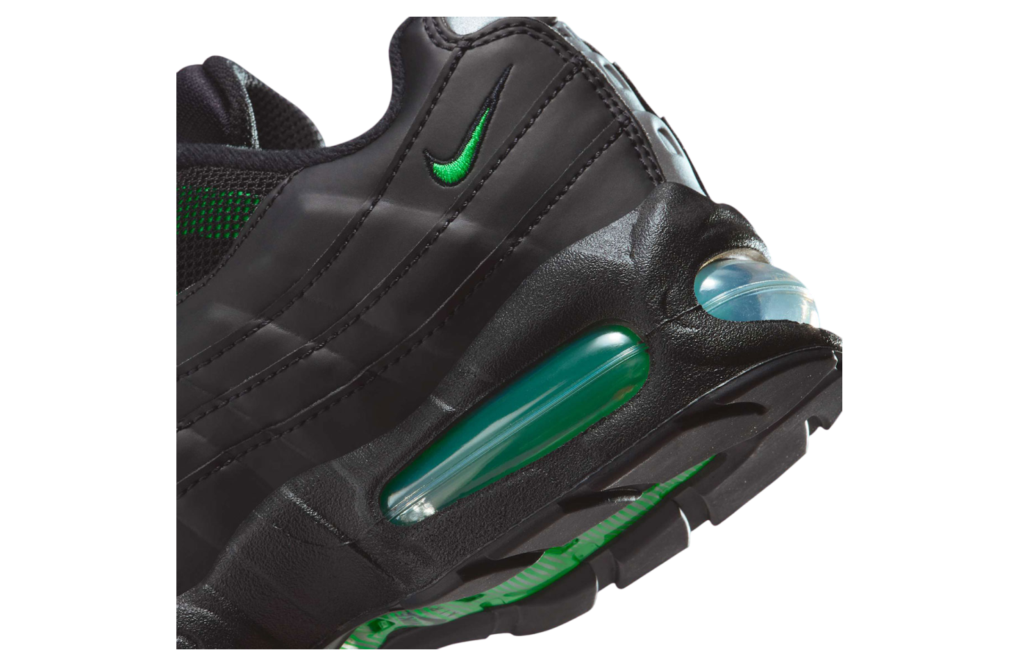 Nike Air Max 95 OG GS Black / Green Shock