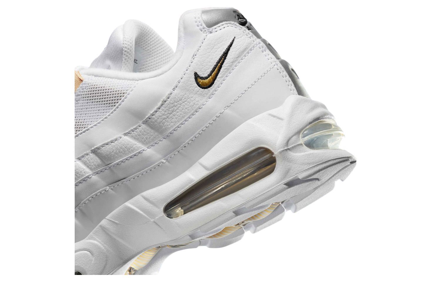 Nike Air Max 95 OG White / Metallic Gold - Aug 2025 - IB1667