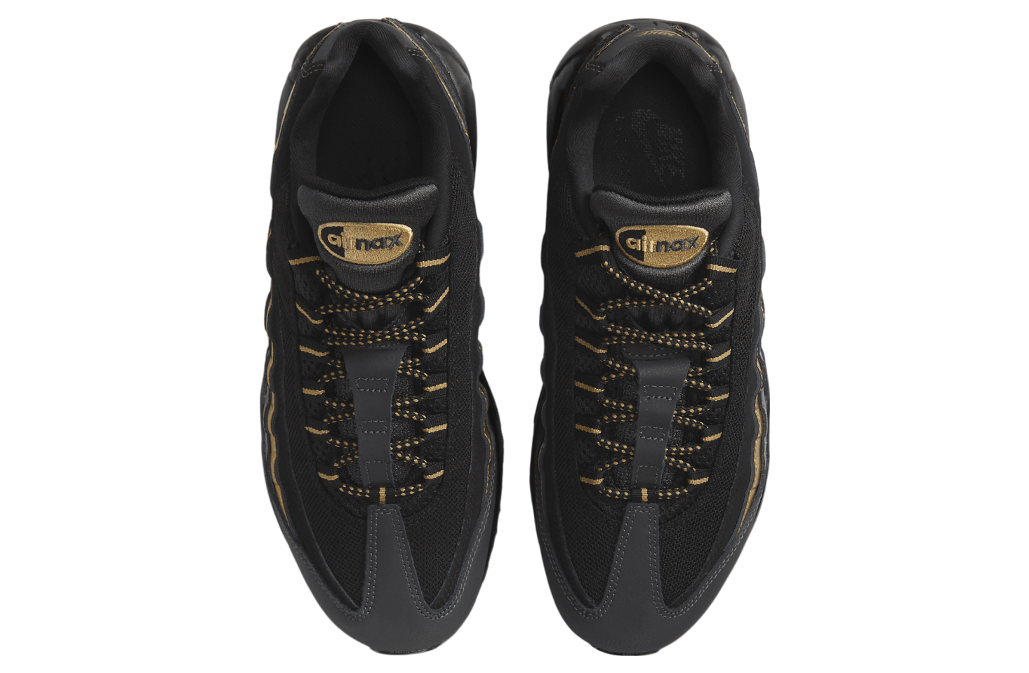 Nike Air Max 95 Premium Black / Metallic Gold