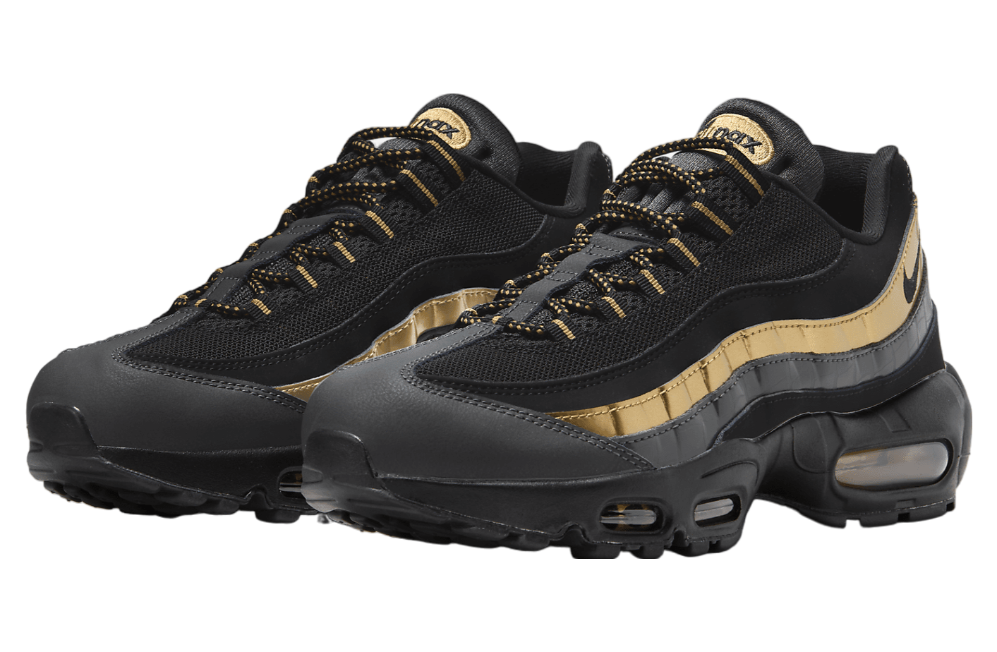 Nike Air Max 95 Premium Black / Metallic Gold