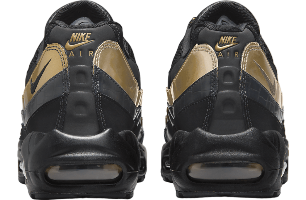 Nike Air Max 95 Premium Black / Metallic Gold