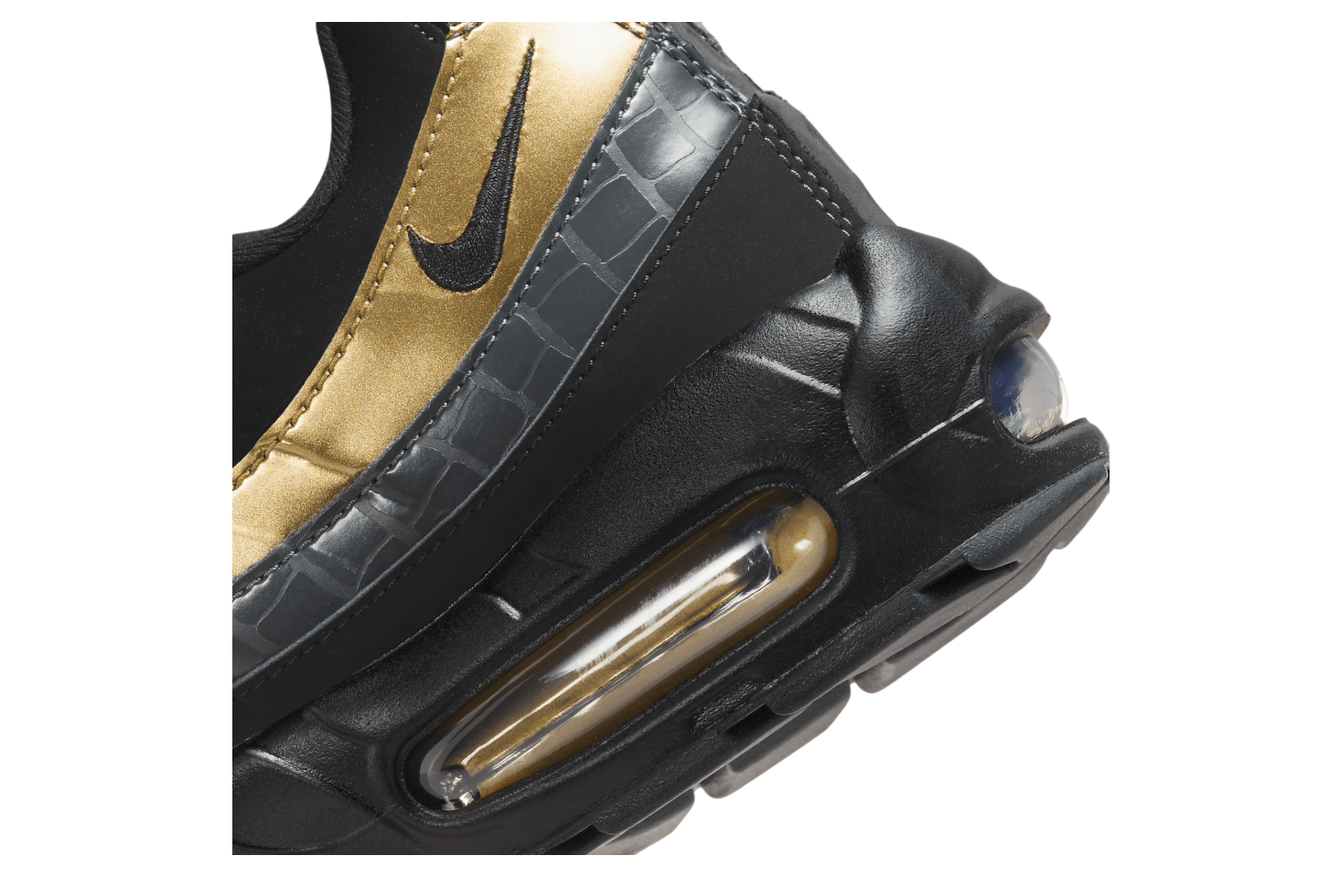 Nike Air Max 95 Premium Black / Metallic Gold