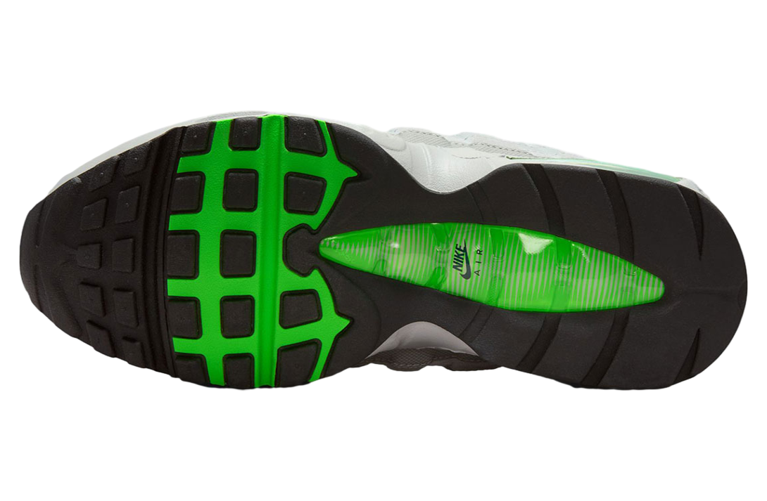 Nike Air Max 95 Silver / Black / Green - Dec 2025 - IH1228