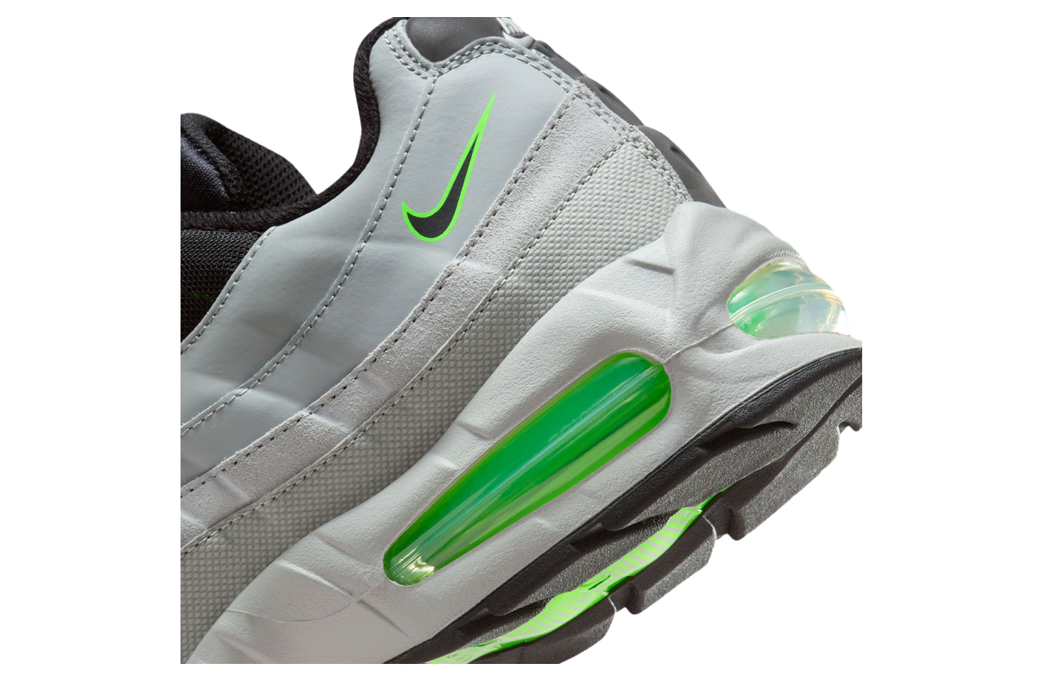 Nike Air Max 95 Silver / Black / Green