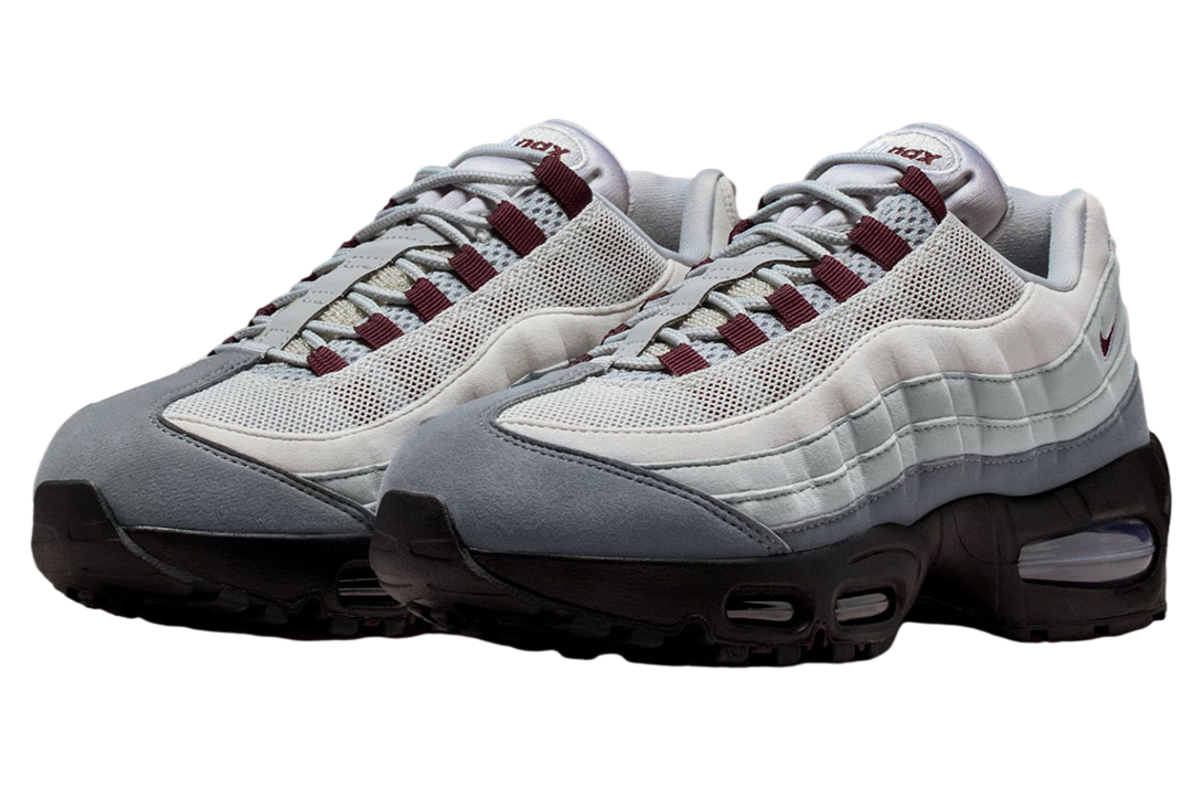 Nike Air Max 95 Smoke Grey / Burgundy Crush