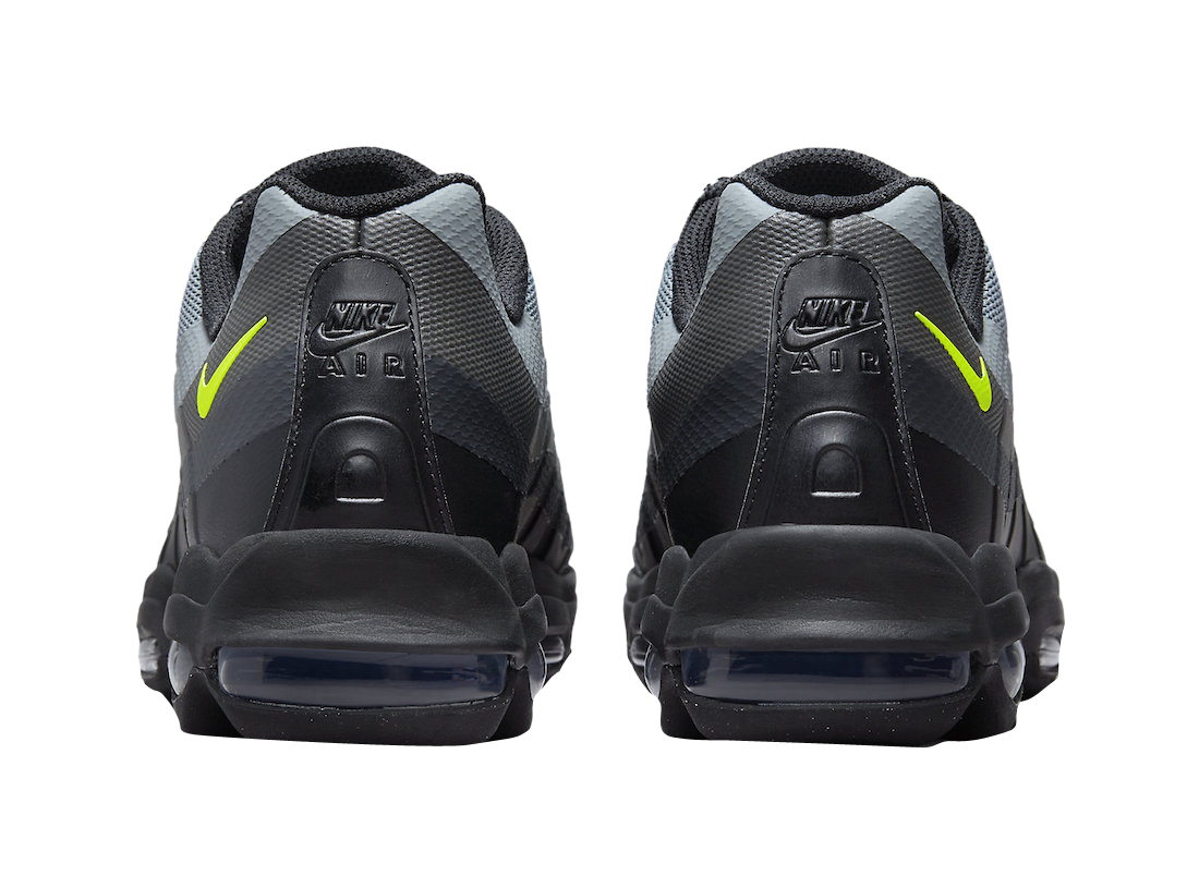 Nike Air Max 95 Ultra Black Grey Volt - May 2023 - FJ4216-002