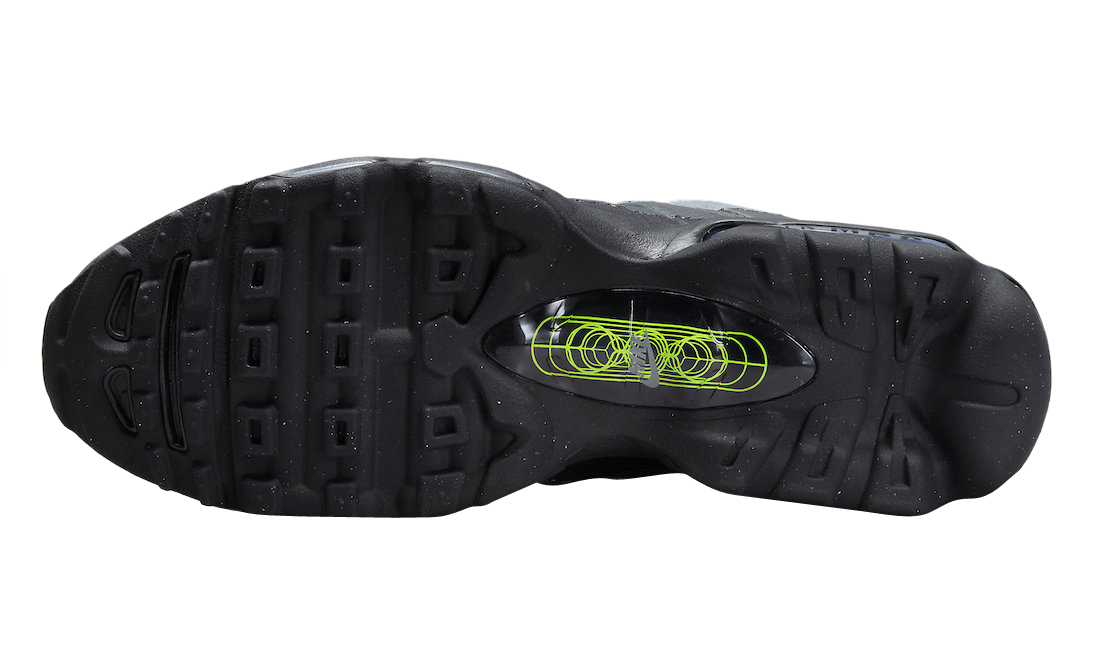Nike Air Max 95 Ultra Black Grey Volt - May 2023 - FJ4216-002