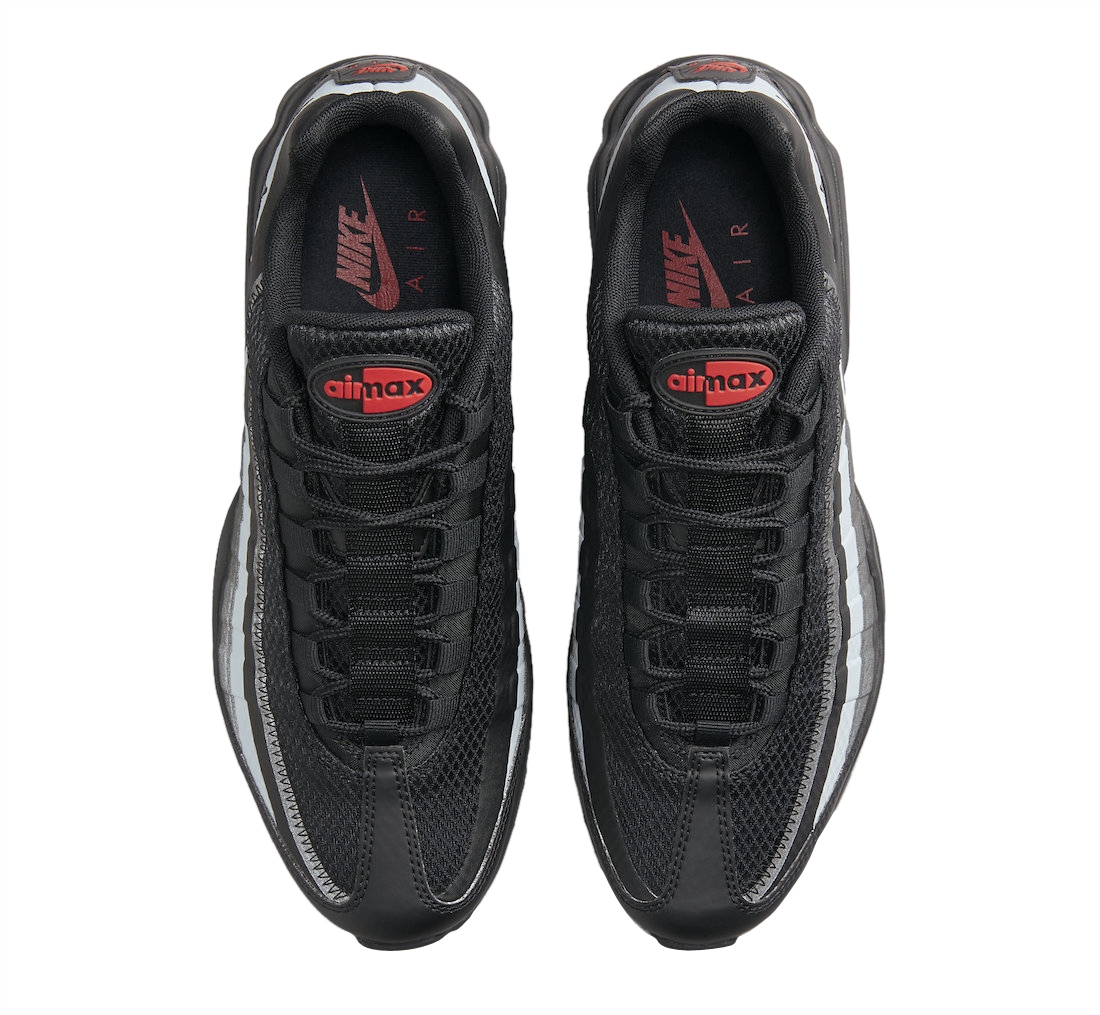 Nike Air Max 95 Black Varsity Red