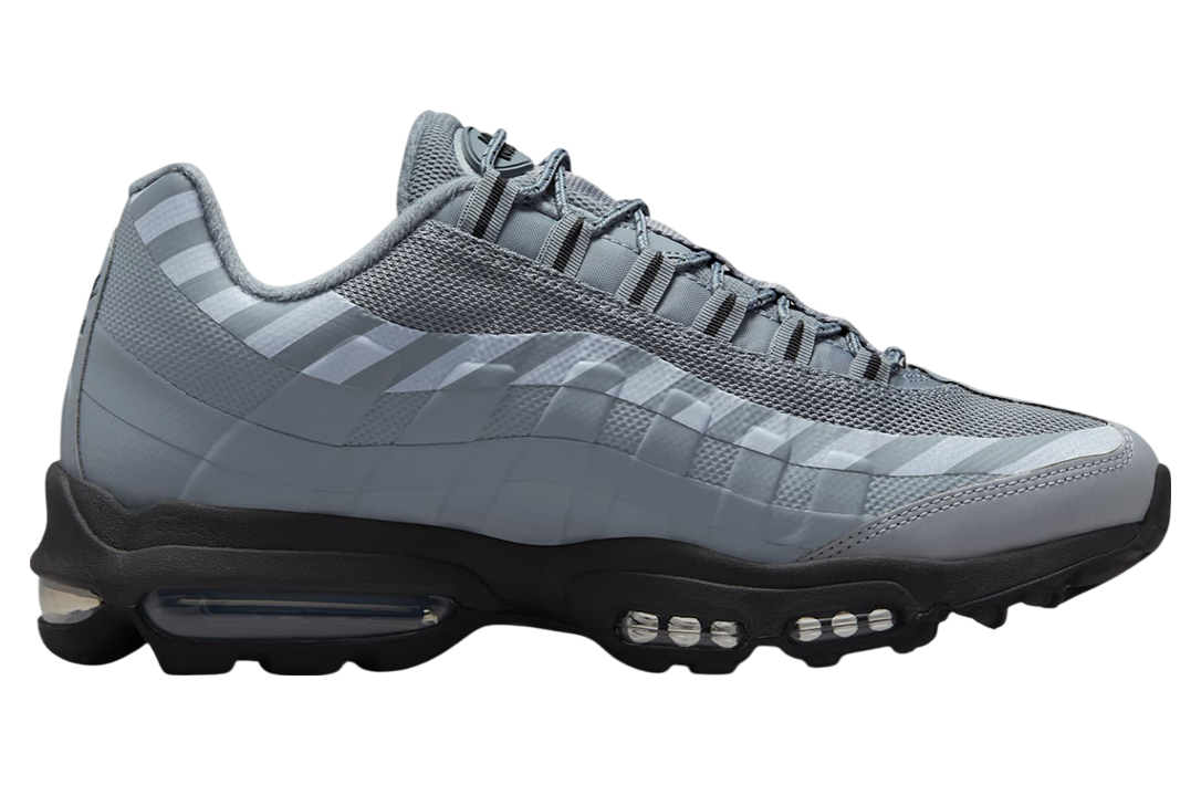 Nike Air Max 95 Ultra Caution Strip Black / Chrome Grey