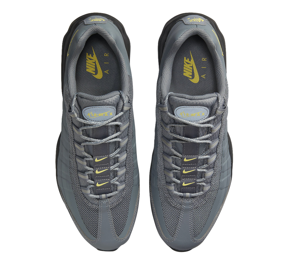 Nike Air Max 95 Ultra Grey Yellow DO6705-002 - KicksOnFire.com