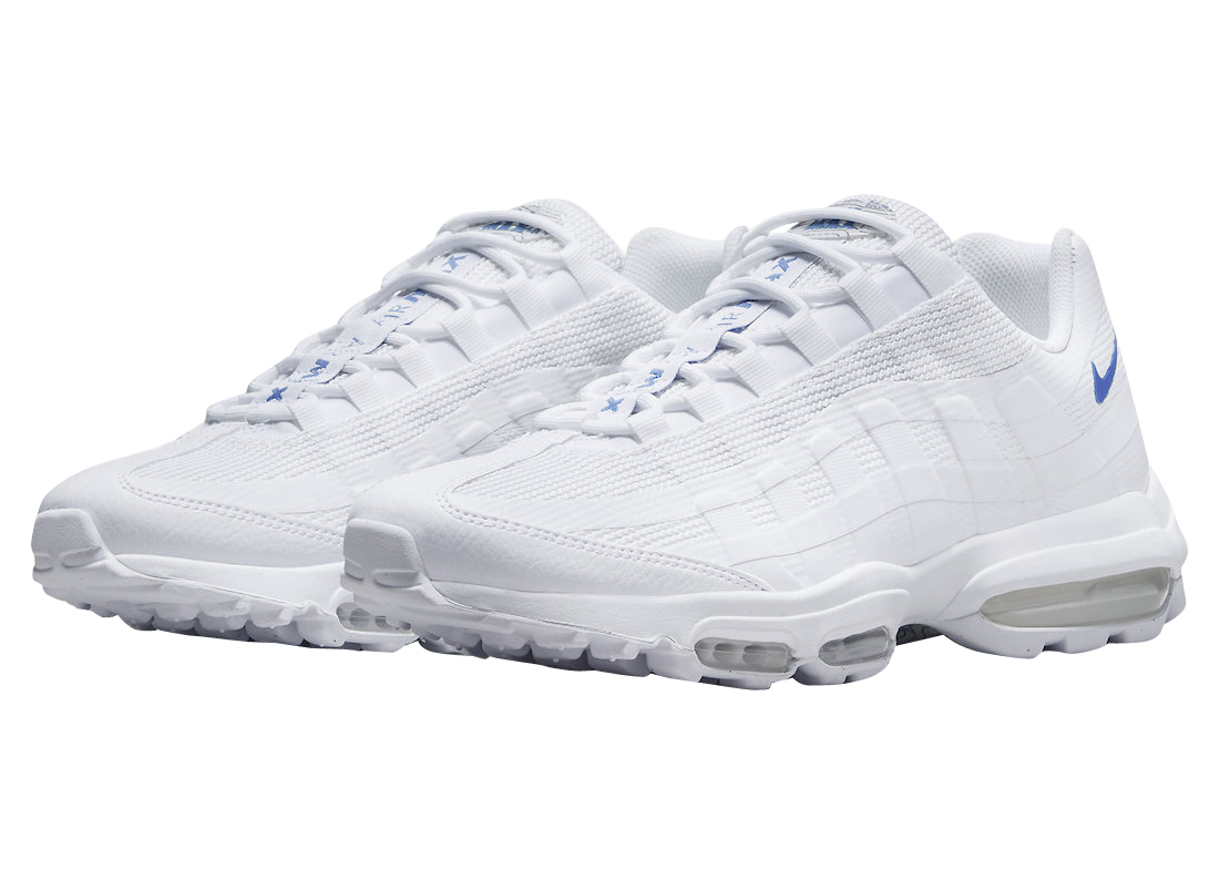 Nike Air Max 95 Ultra White Royal Dx2658-100 - Kicksonfire.Com