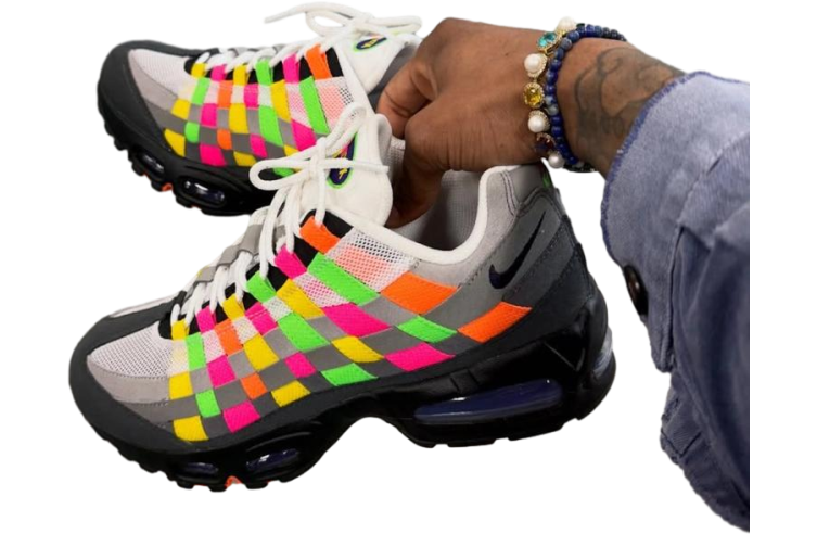 Nike Air Max 95 White / Purple Dynasty