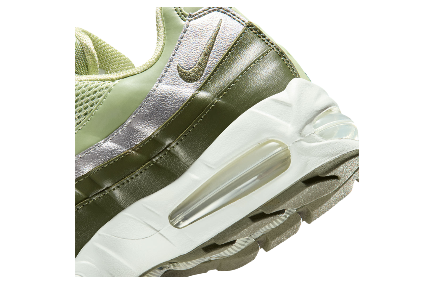 Nike Air Max 95 WMNS Olive Aura / Metallic Silver