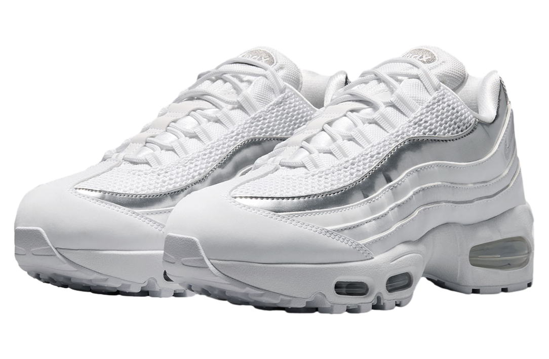 Nike Air Max 95 WMNS Pure White / Metallic Silver