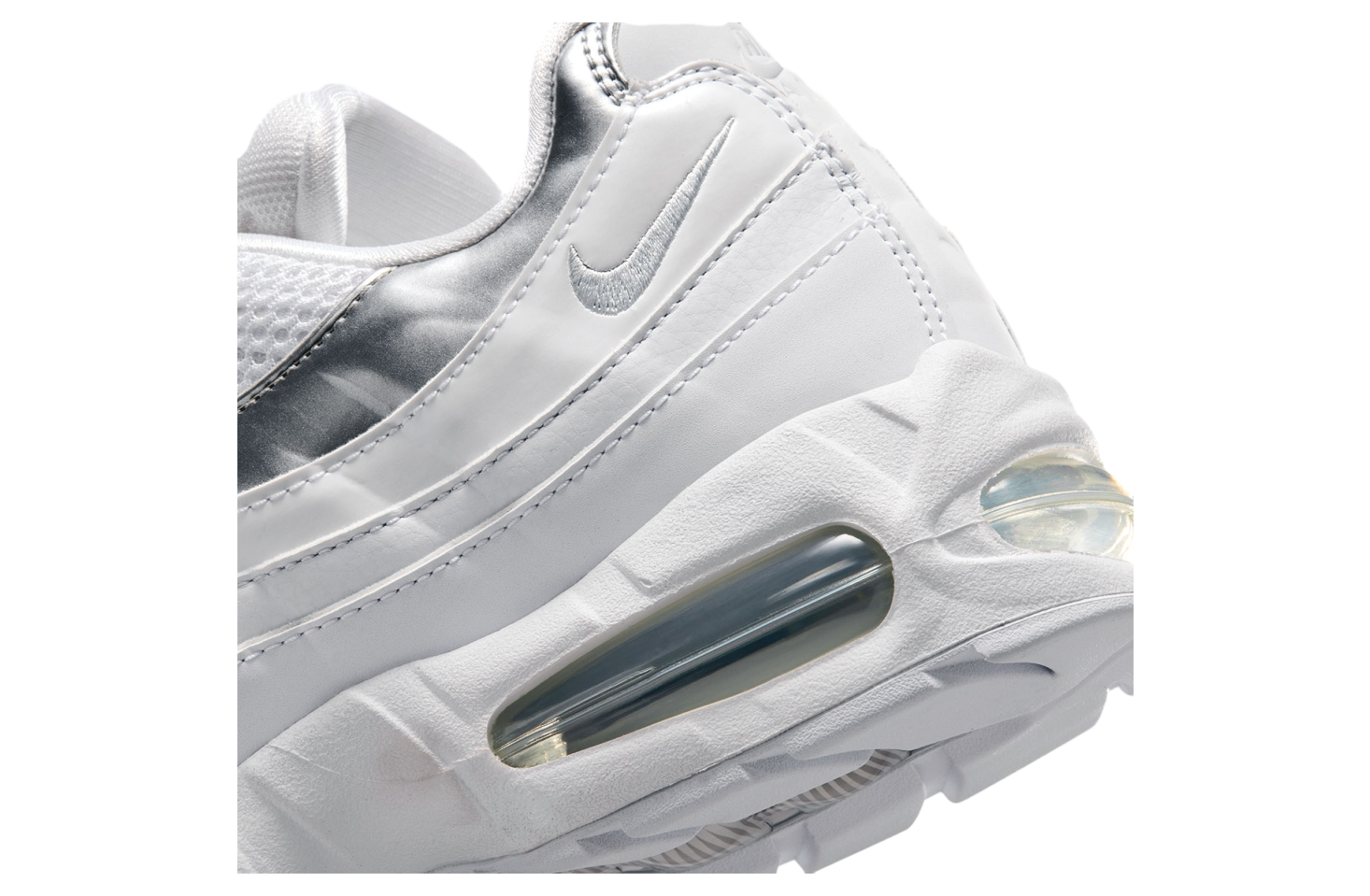 Nike Air Max 95 WMNS Pure White / Metallic Silver